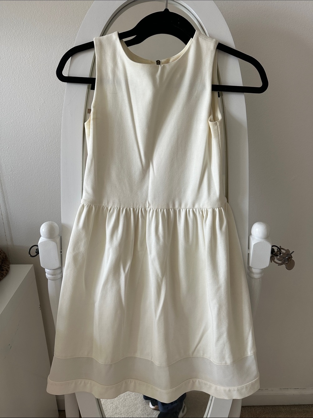 Love...ady Cream Sleeveless Dress - Size Large